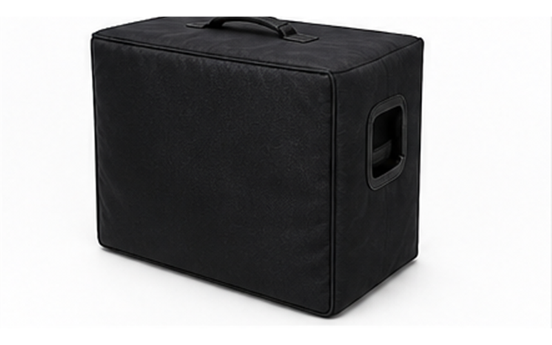 Funda negra para amplificador